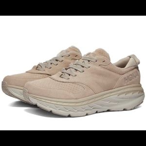 Hoka One One Bondi Tan Suede